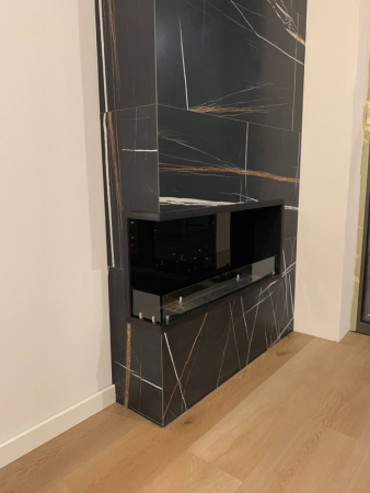 Угловой встраиваемый биокамин Firezo L'angolo Sinistro 1400