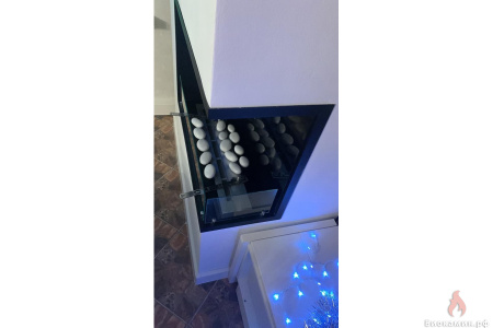 Угловой встраиваемый биокамин Firezo L'angolo Sinistro 1600